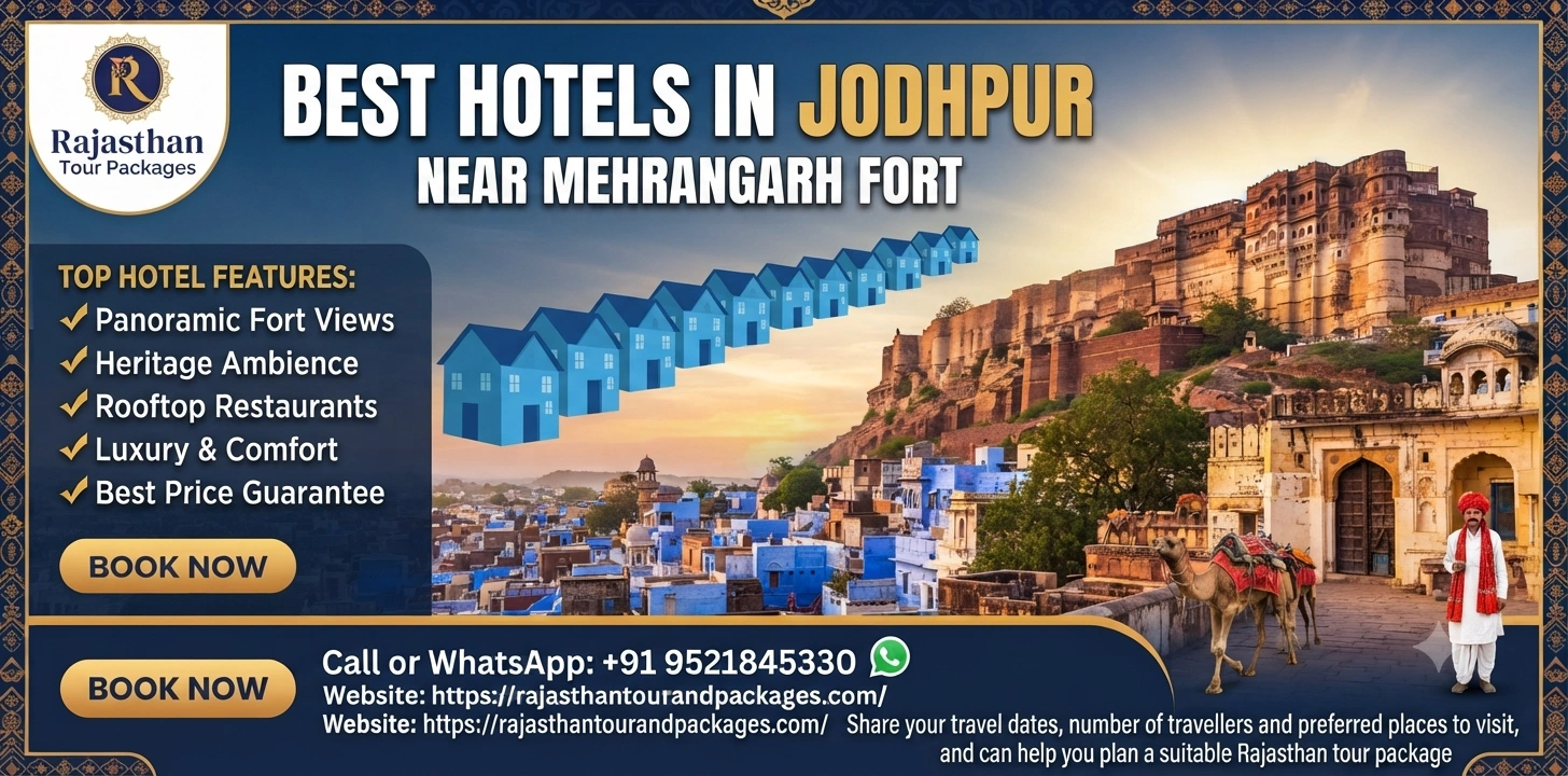 Best Hotels in Jodhpur Near Mehrangarh Fort