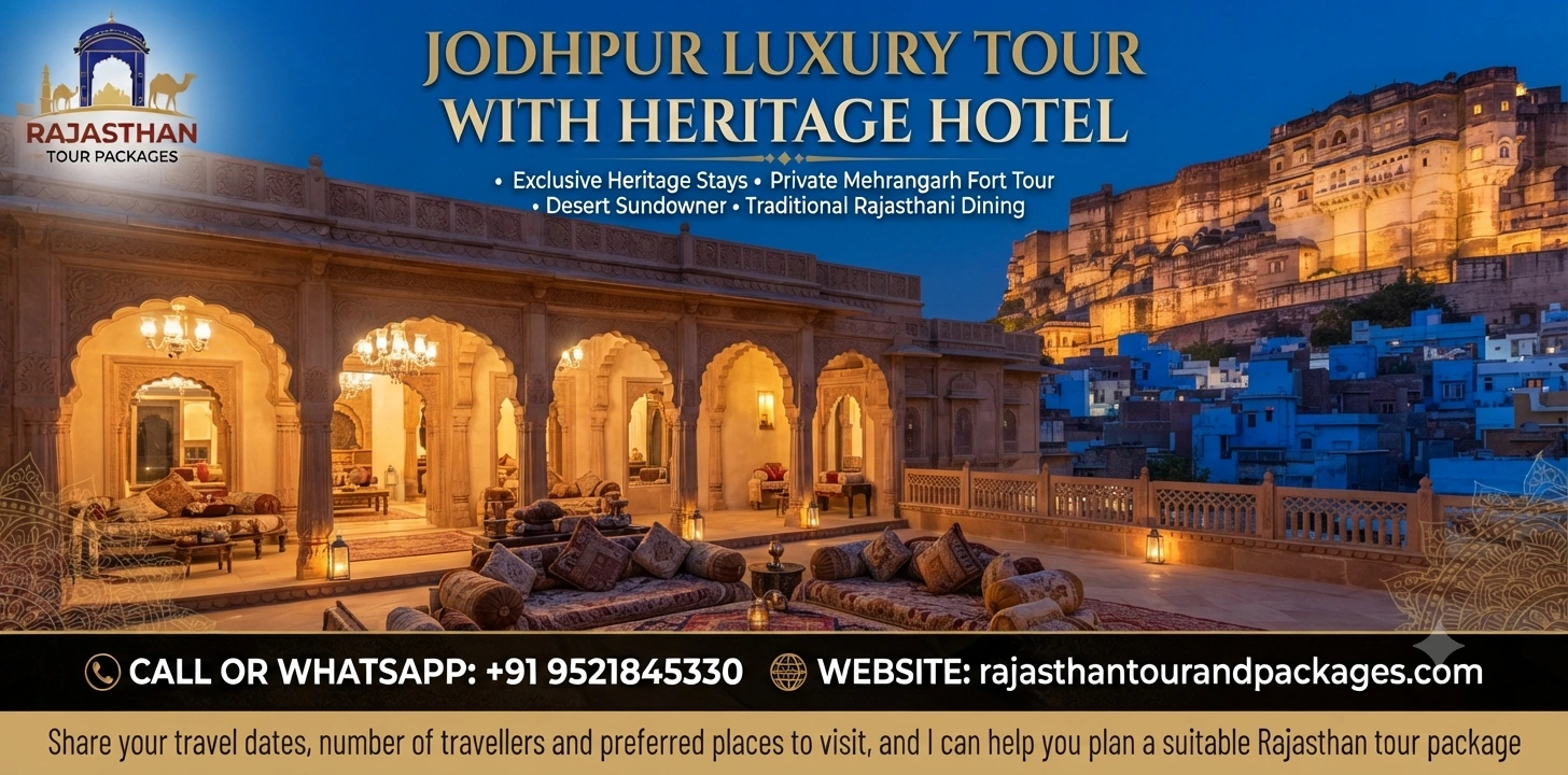 Jodhpur Luxury Tour with Heritage Hotel