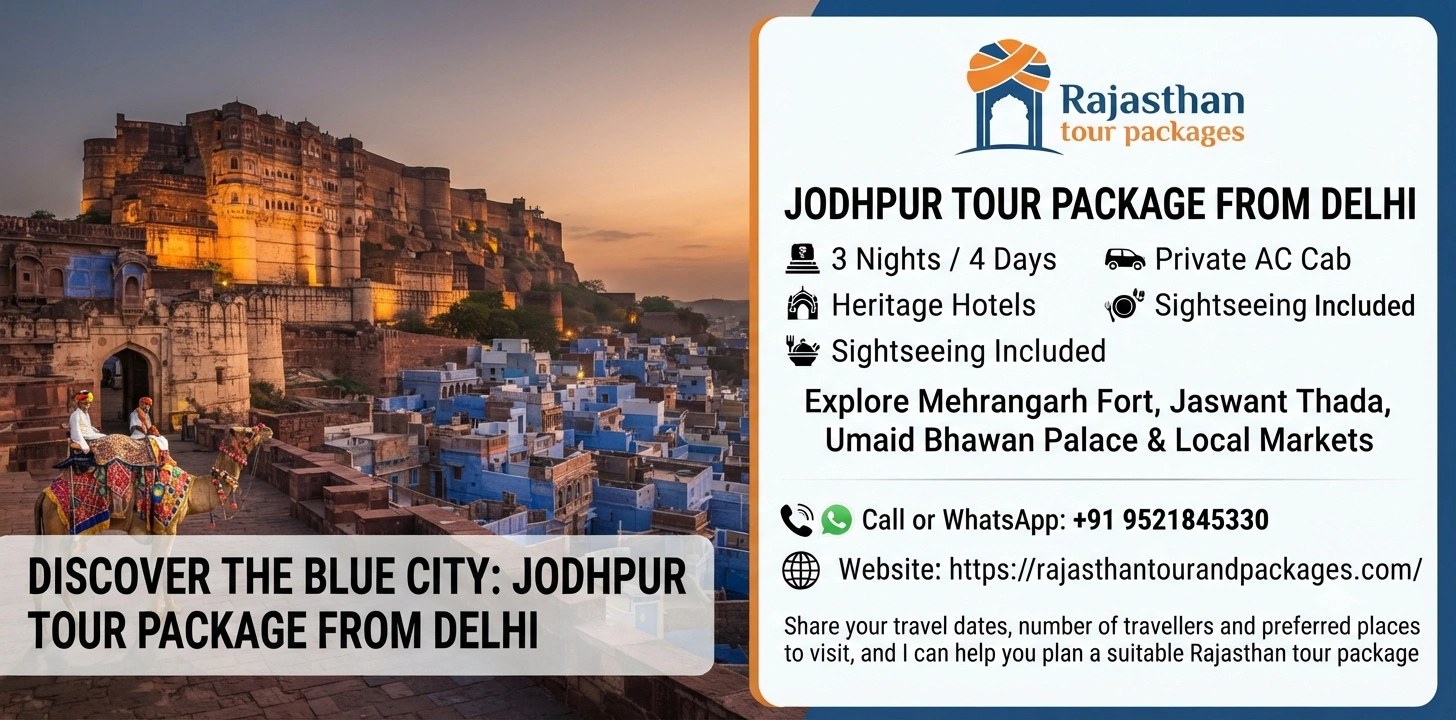 Jodhpur Tour Package from Delhi