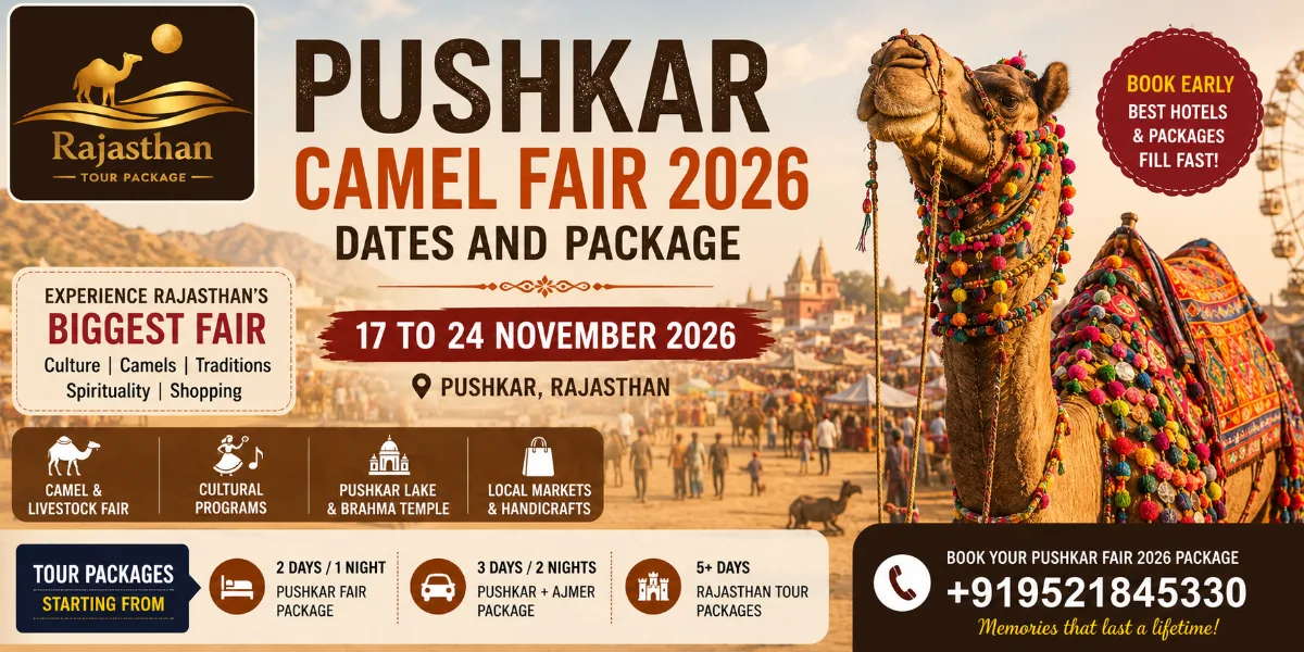 Pushkar Camel Fair 2026 dates and package